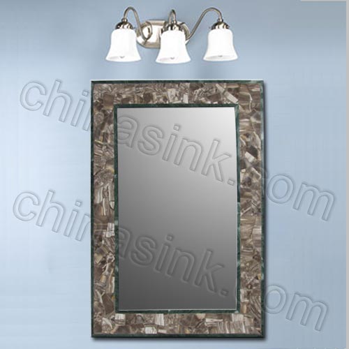 fossil petrified wood mirror frame.jpg