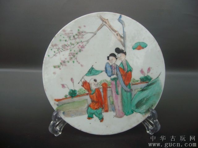 民国早期粉彩人物故事大瓷板1.jpg