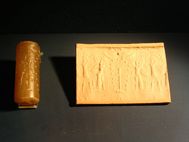 亚述，玉髓，8公元前佩加蒙博物馆，柏林（新亚述时期 前934年－前605年）.jpg