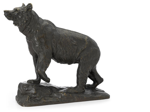 法国古色古香的青铜熊-(法国,1827 - 1901).jpg