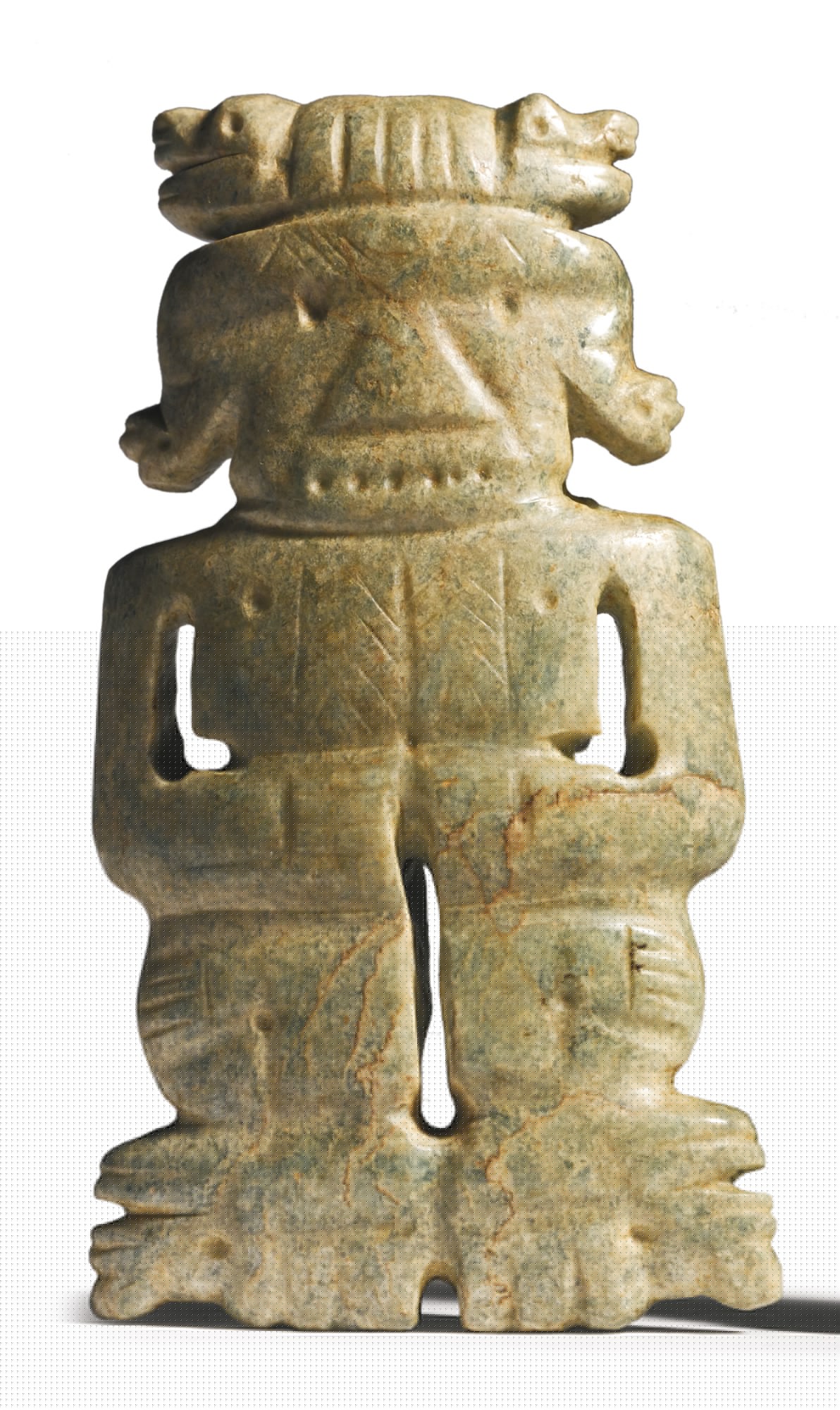 哥斯达黎加浅绿色翡翠1-500年8.9厘米.jpg