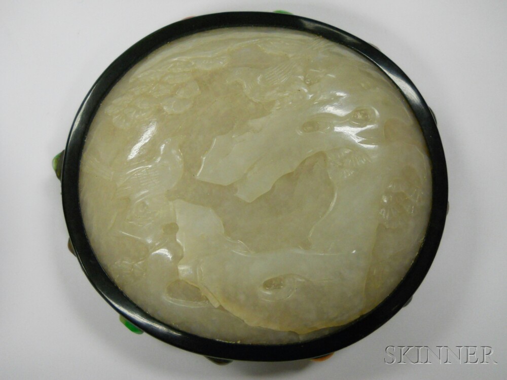 1036658_view 02_02镀金银掐丝与各种宝石，具有与雕玉鸟，.jpg