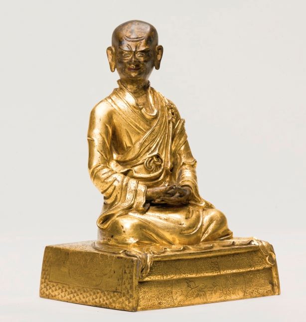 一幅镀金铜合金图描绘罗汉2.jpg