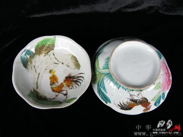 彩雄鸡报喜纹碗 盘1.jpg